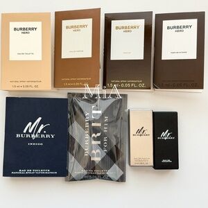 Burberry Hero & Mr Burberry For Men Sample Size (8pcs)